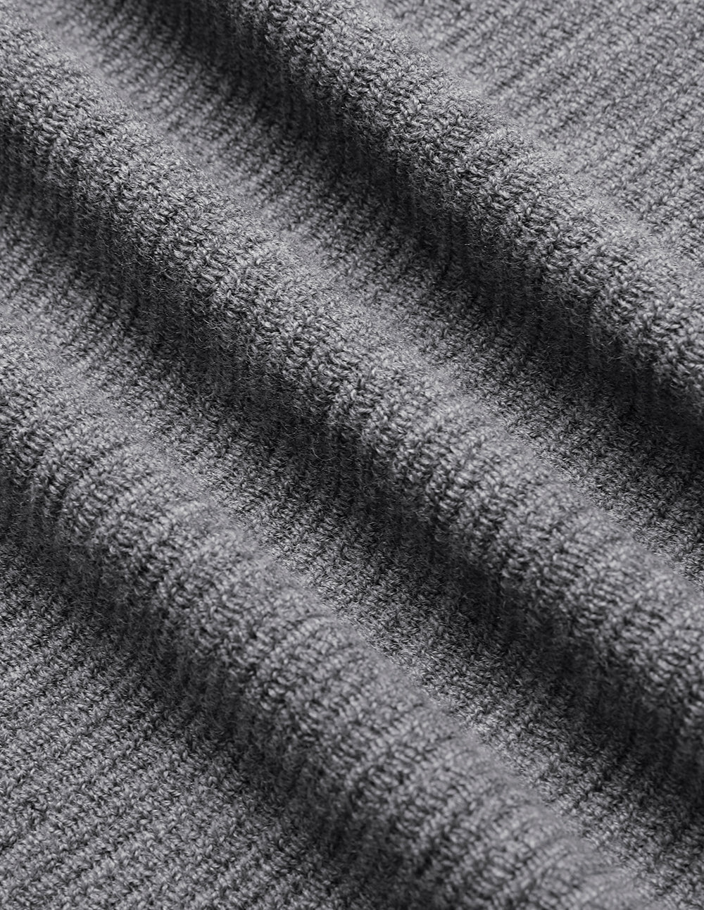 MARYLING Gray And White Contrast Needle Shuttle With Short Cardigan