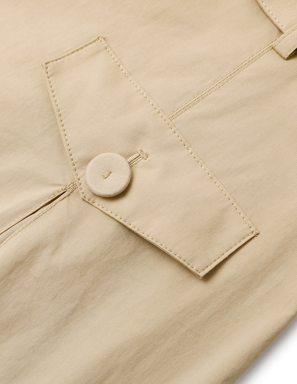 MARYLING Peak Lapel Belted Dress