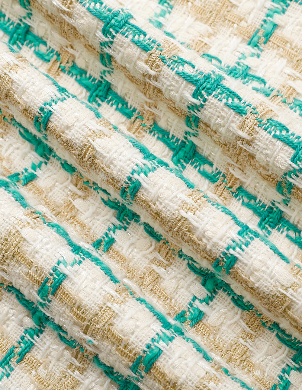 MARYLING Checked Double-Breasted Blazer