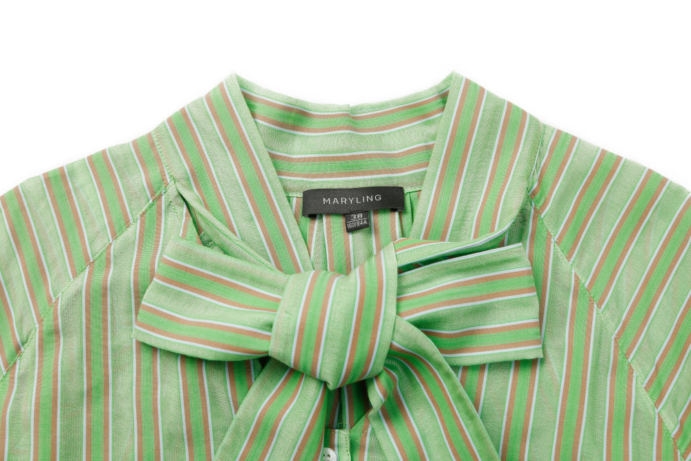 MARYLING Timeless Striped Blouse Classic Design