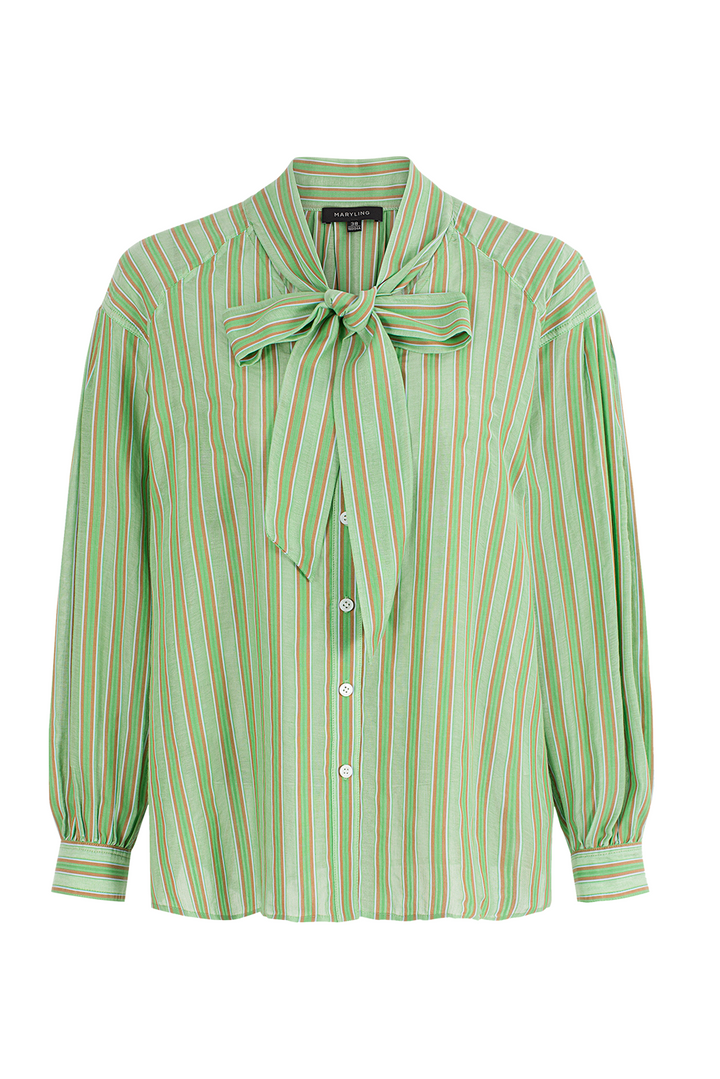 MARYLING Timeless Striped Blouse Classic Design