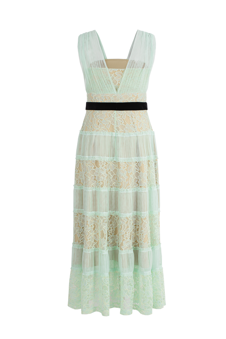 MARYLING Lace Sexy Waist‑Defining Evening Gown