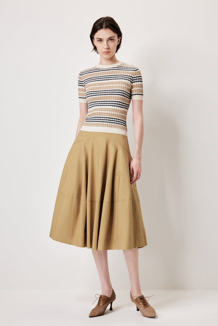 MARYLING Classic Stripe Knit Top | Timeless Style