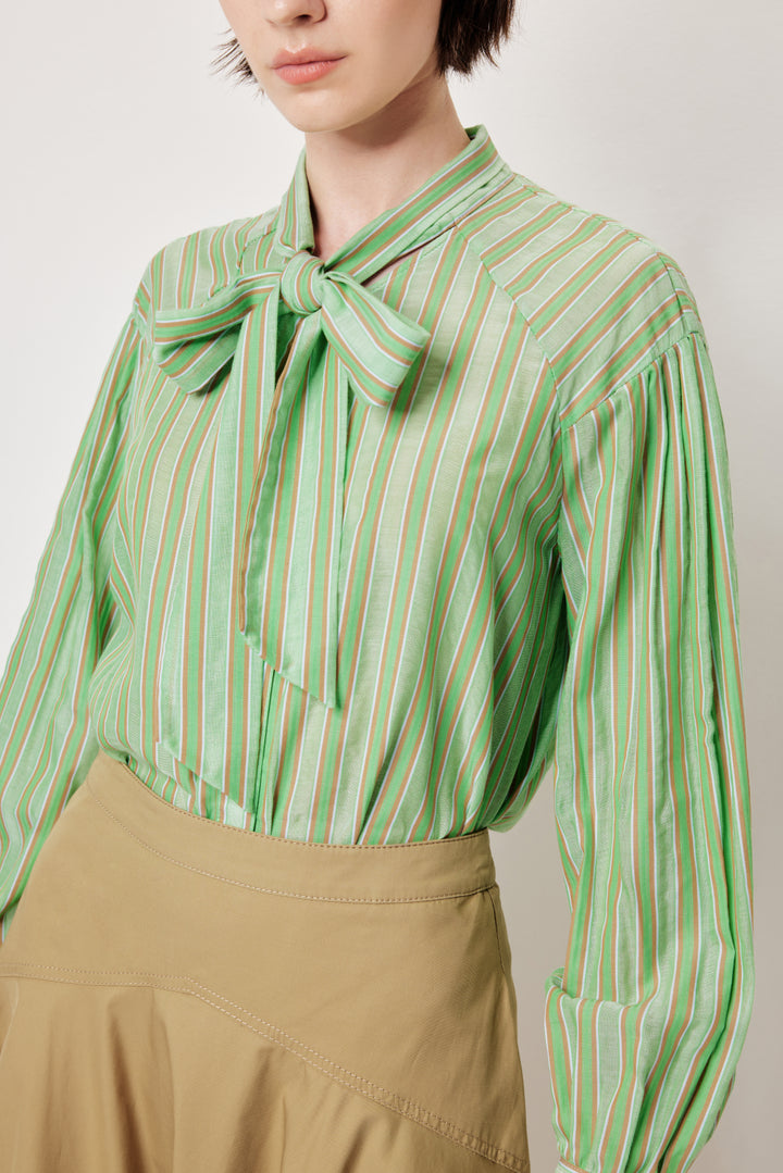 MARYLING Timeless Striped Blouse Classic Design
