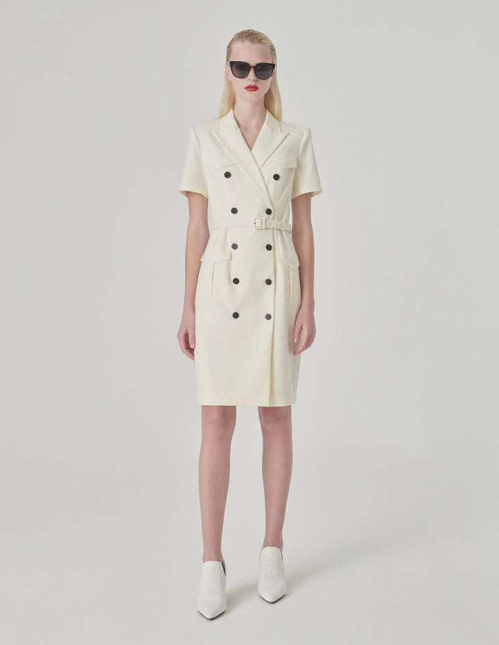 MARYLING Double Breasted Suit Dress