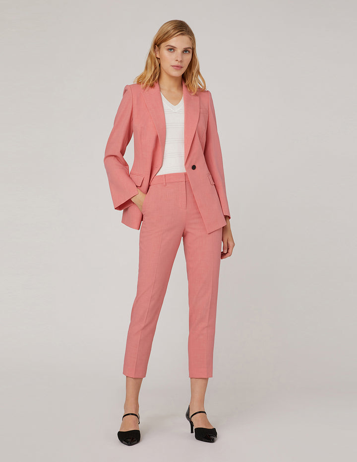 MARYLING CROP LEG SUIT TROUSERS