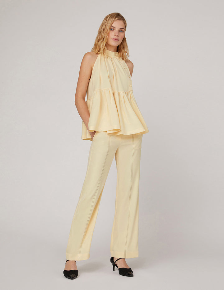 MARYLING Halterneck off shoulder top