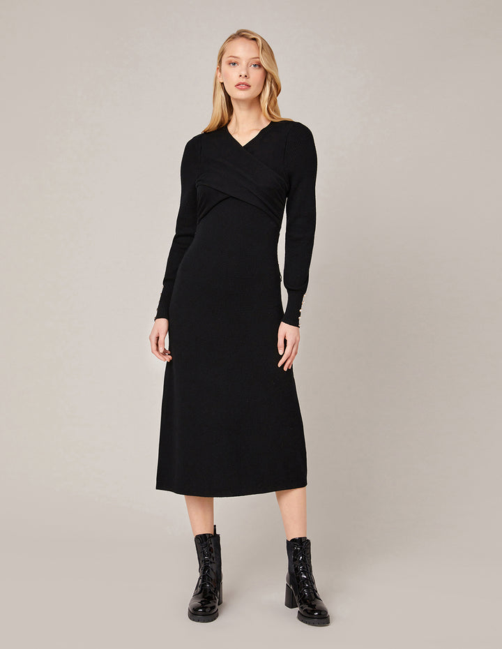 MARYLING A-Line Knitted Dress