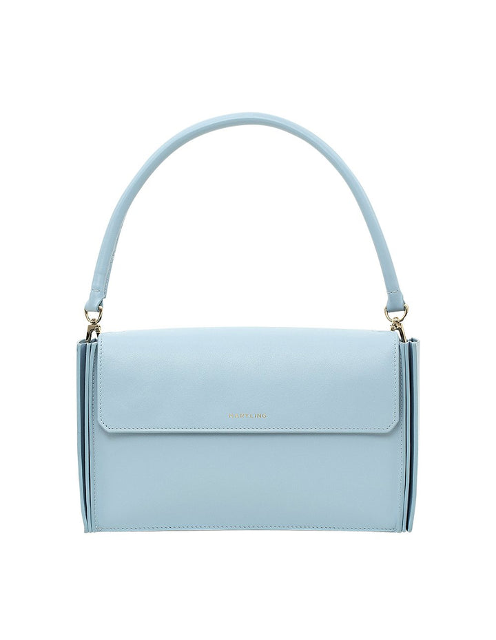 MARYLING Grained Calfskin Small Cabas Handbag