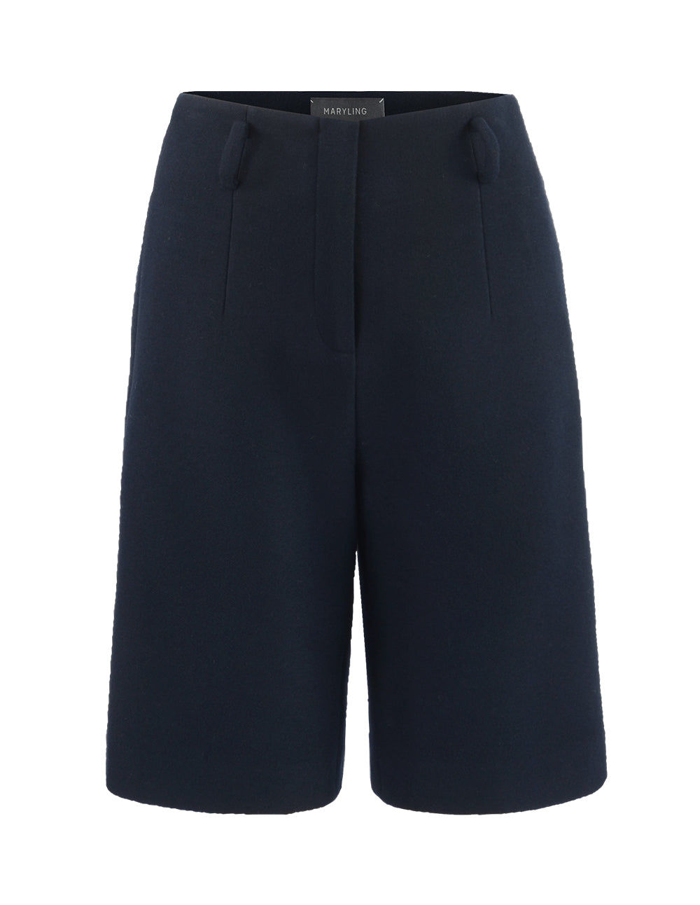 MARYLING DARK BLUE BERMUDA SHORTS