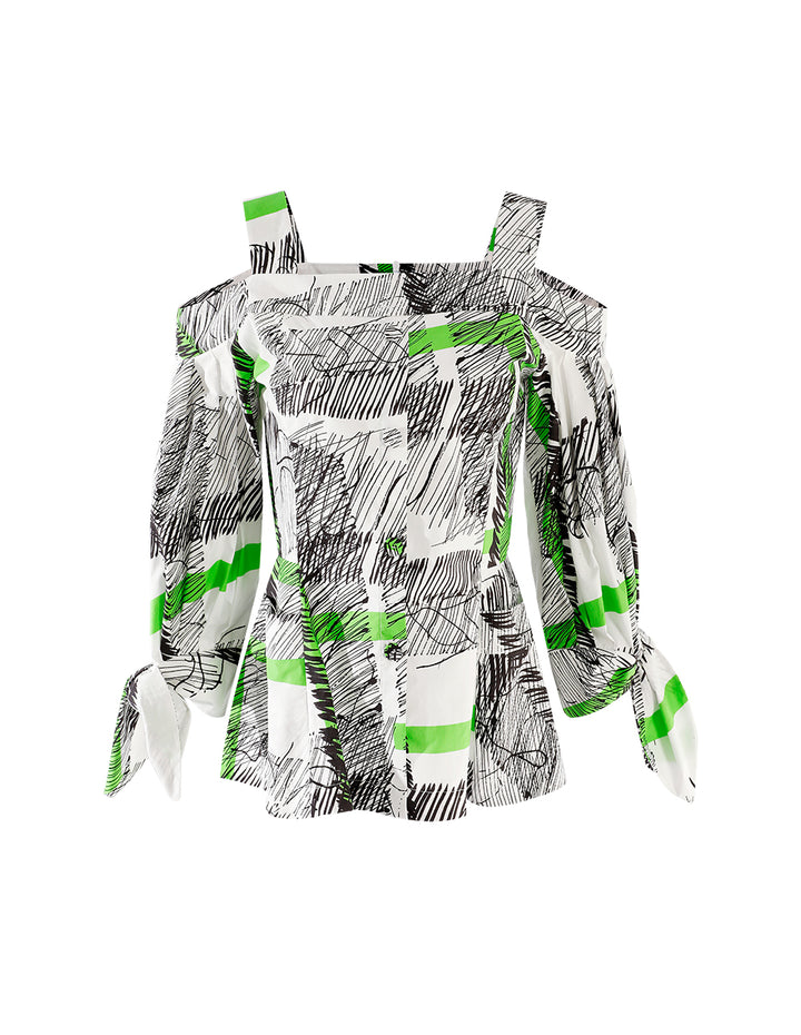 MARYLING Off shoulder loose pullover