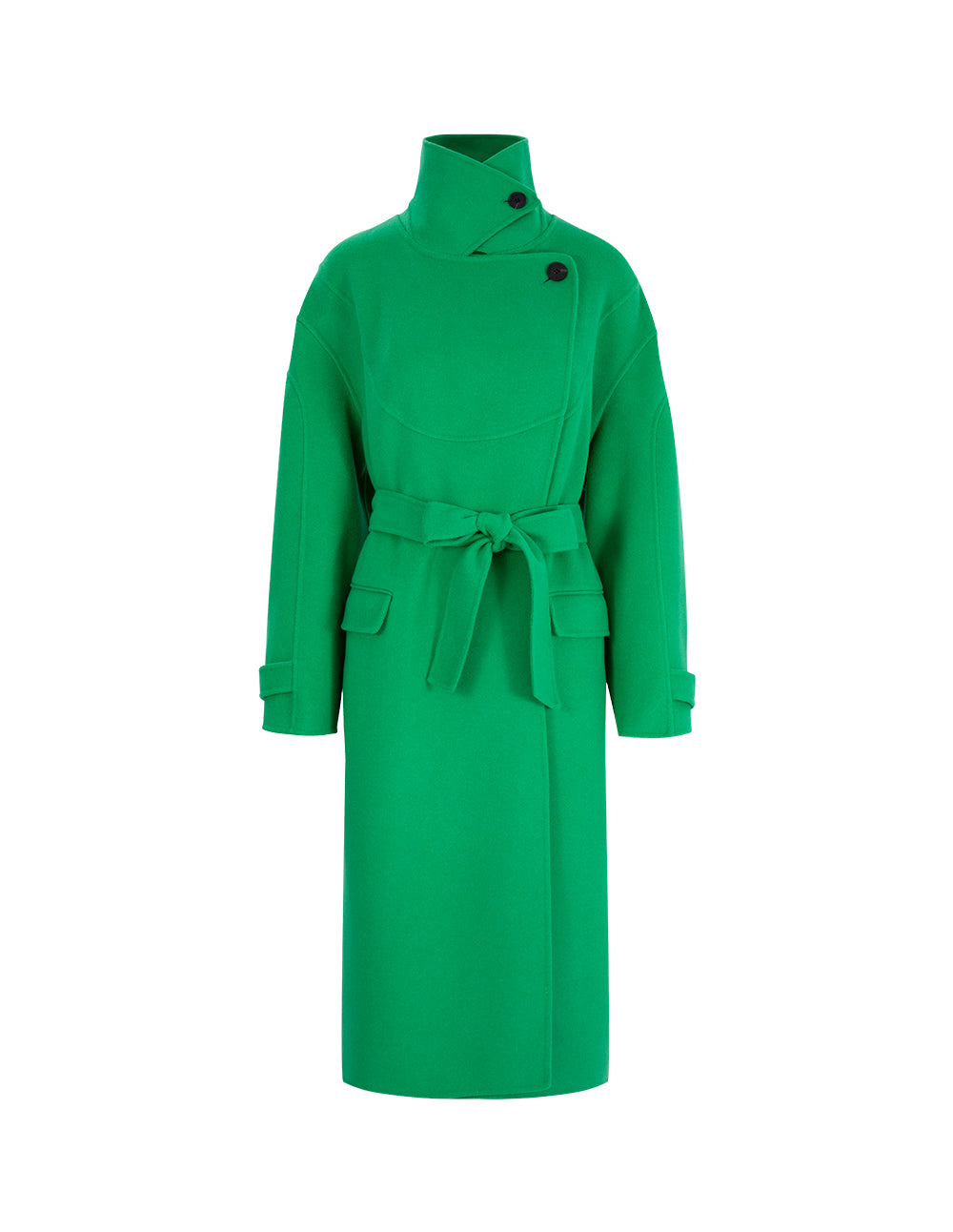 MARYLING Double-Sided Woolen H-Shaped Coat