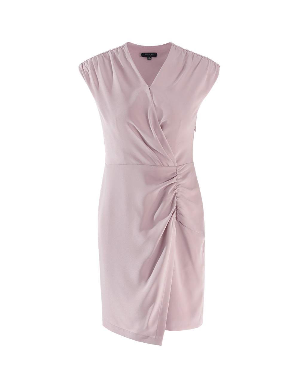 MARYLING Slim fit ruffled pleats dress