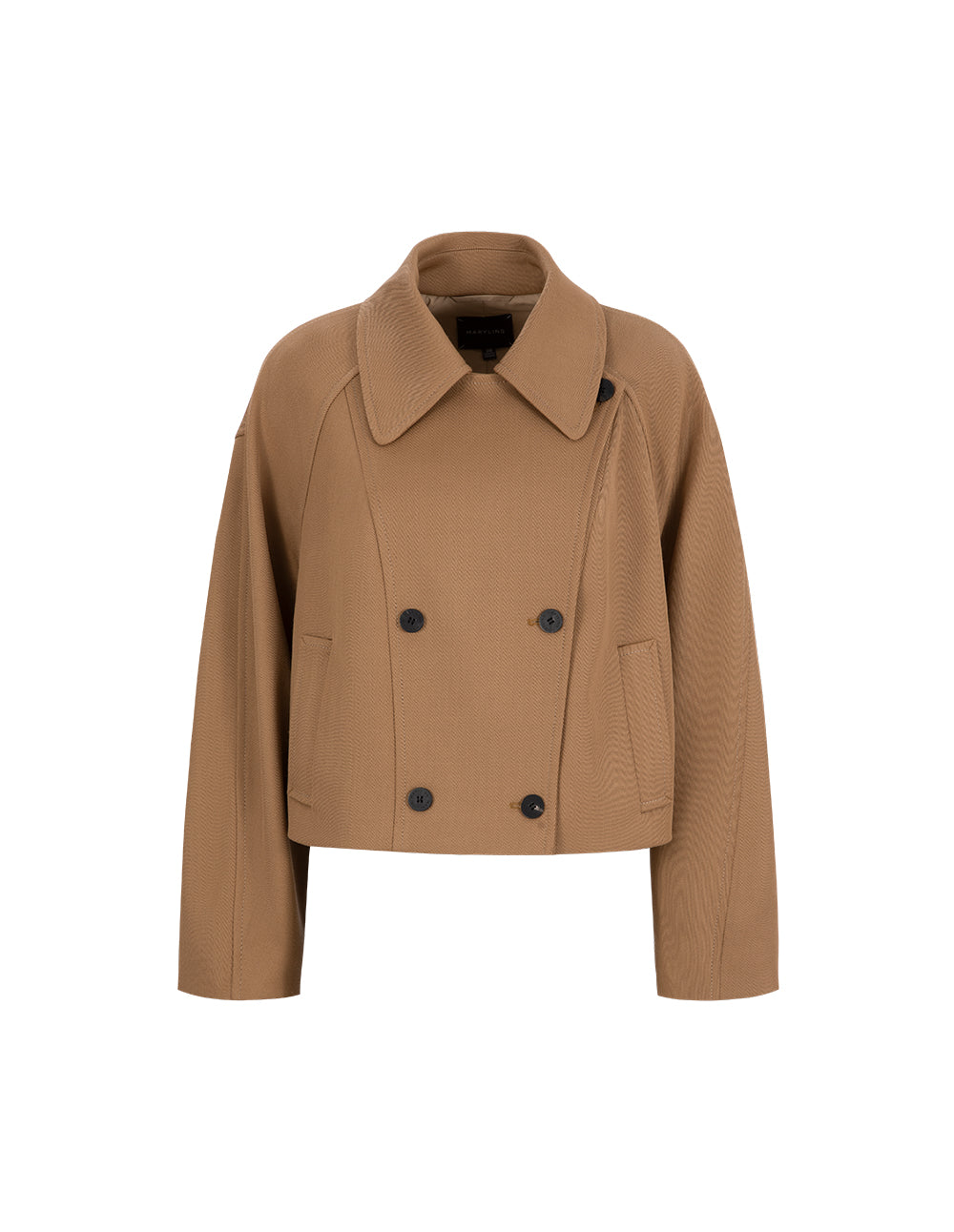 MARYLING Loose-Fitting Double-Breasted Jacket