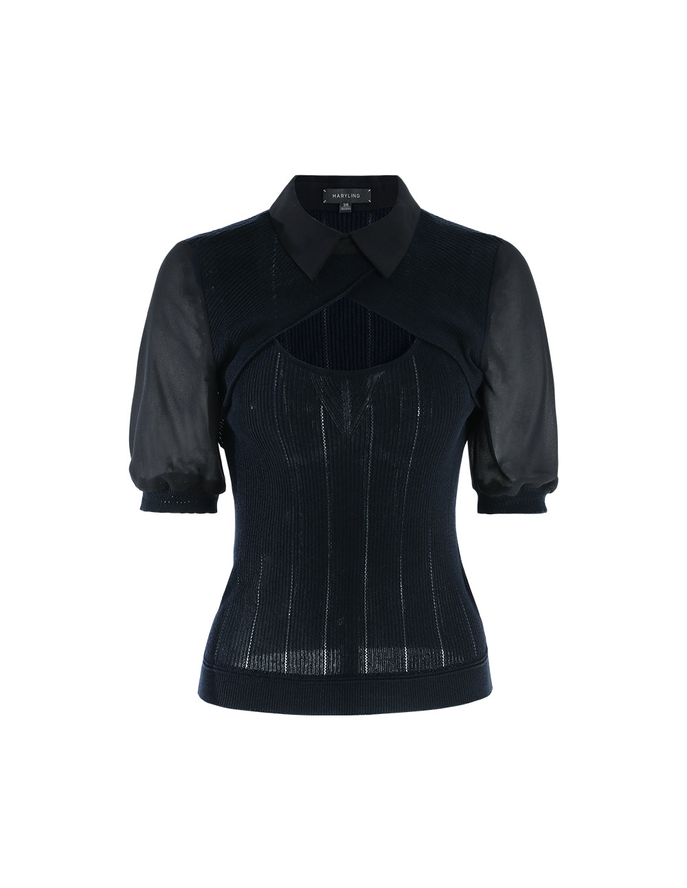 MARYLING Sexy slim fit knitted top