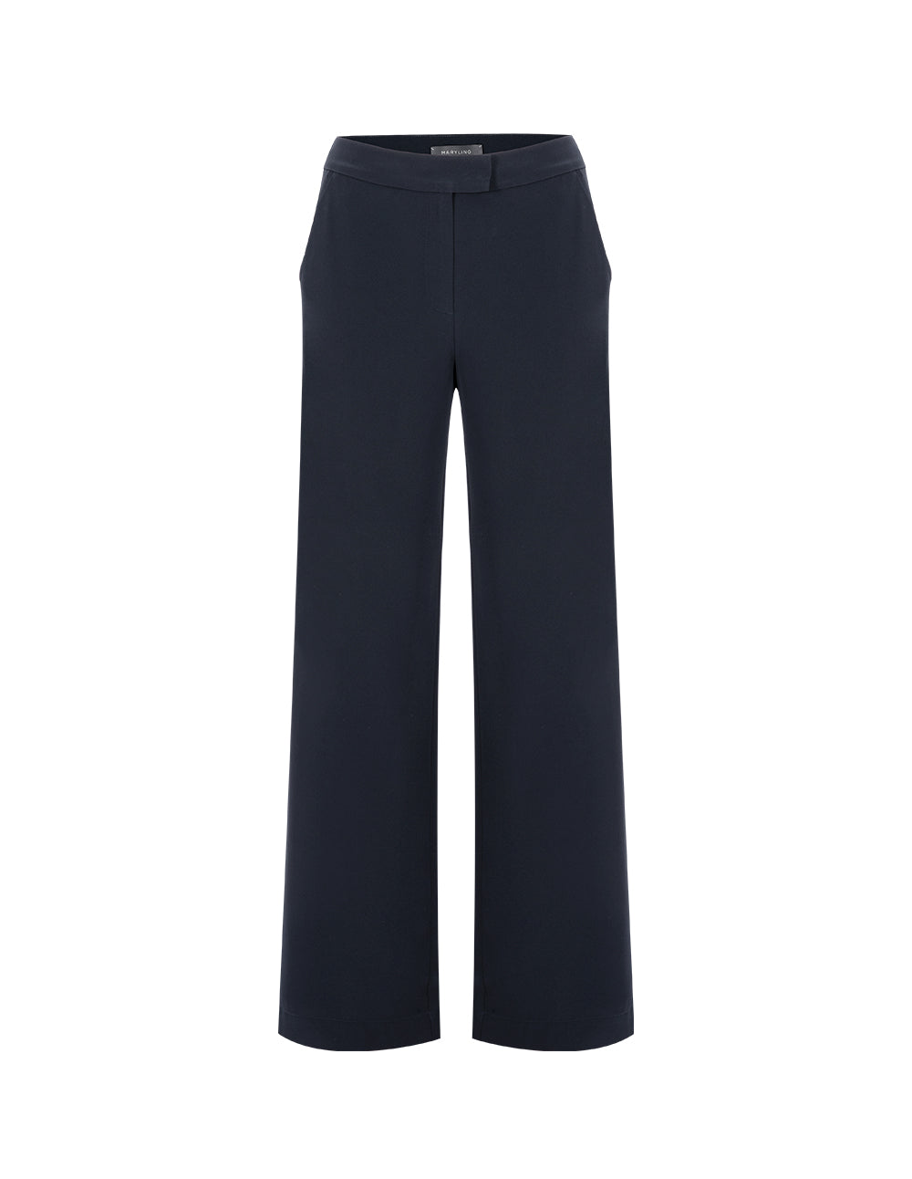 MARYLING Dark Blue Straight Wide Leg Pants