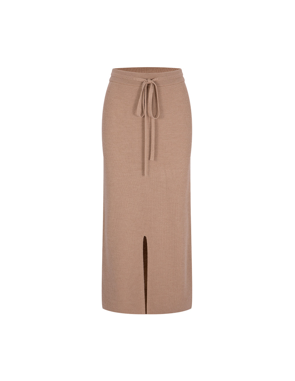 MARYLING Beige Knit Skirt