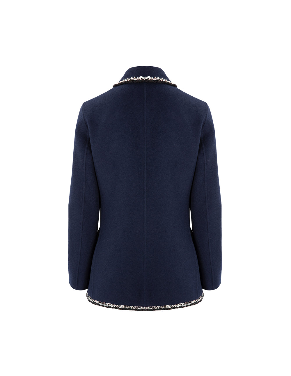 Maryling Midnight Blue Peaked Lapel Blazer
