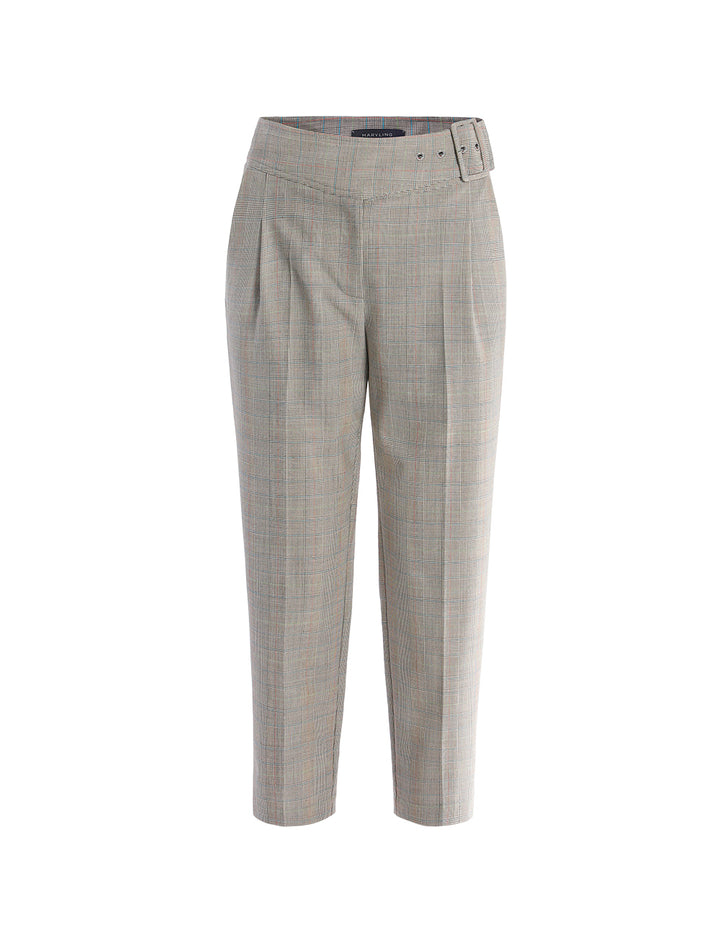 MARYLING V-shaped wide waist suit trousers