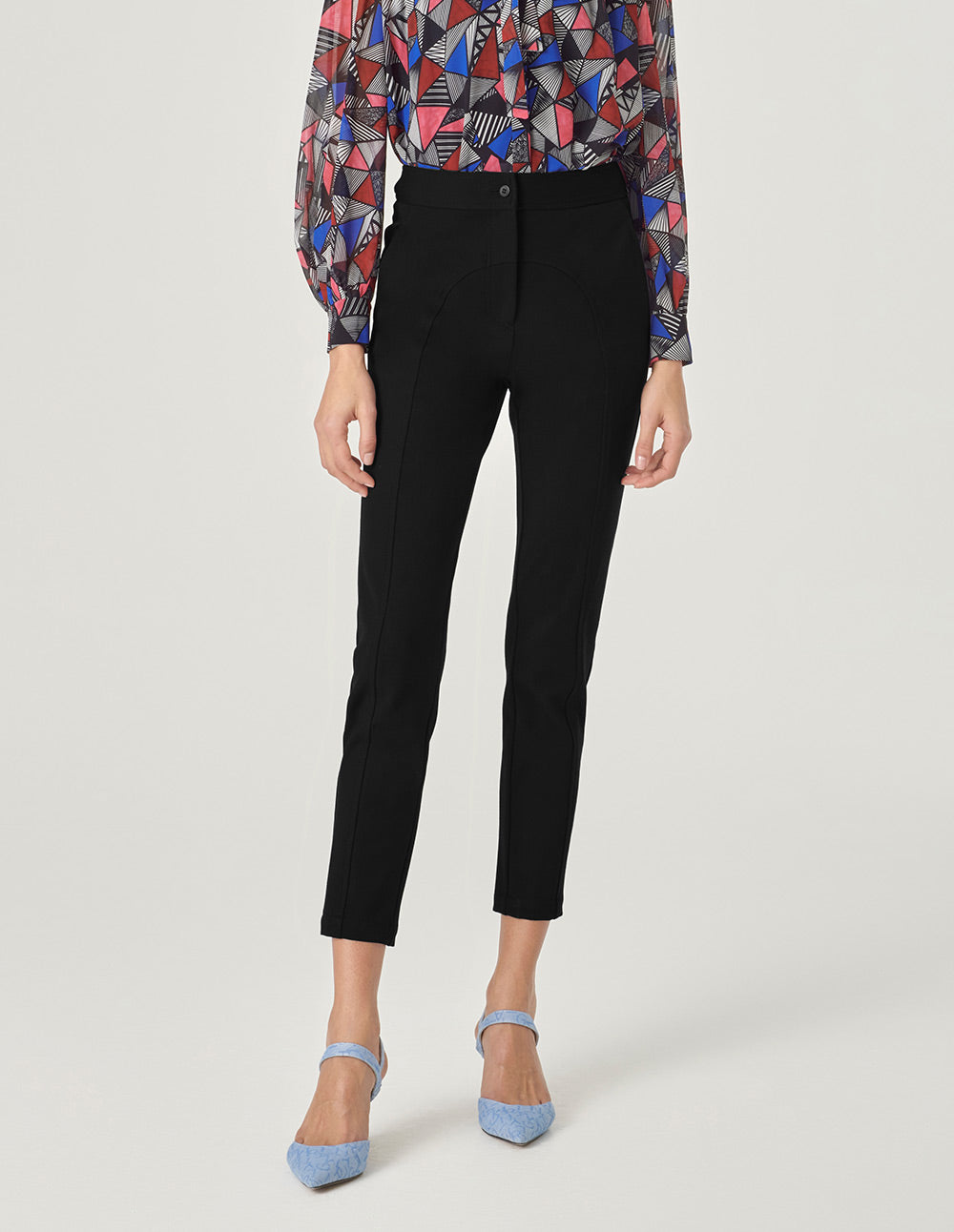 MARYLING Black Classic Slim Fit Stretch Leggings