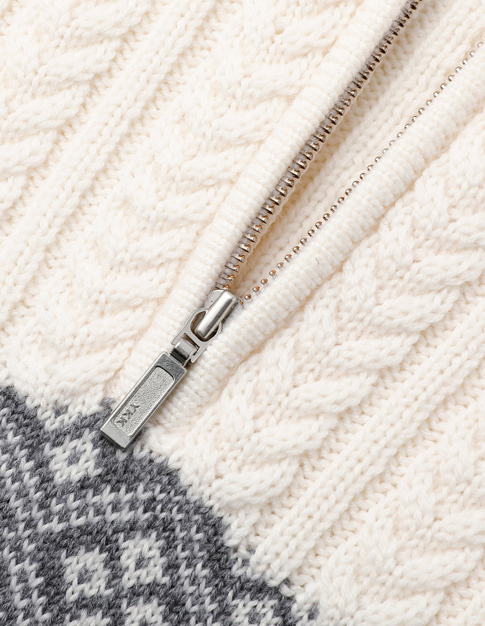 MARYLING Patch Collar Knitted Jumper