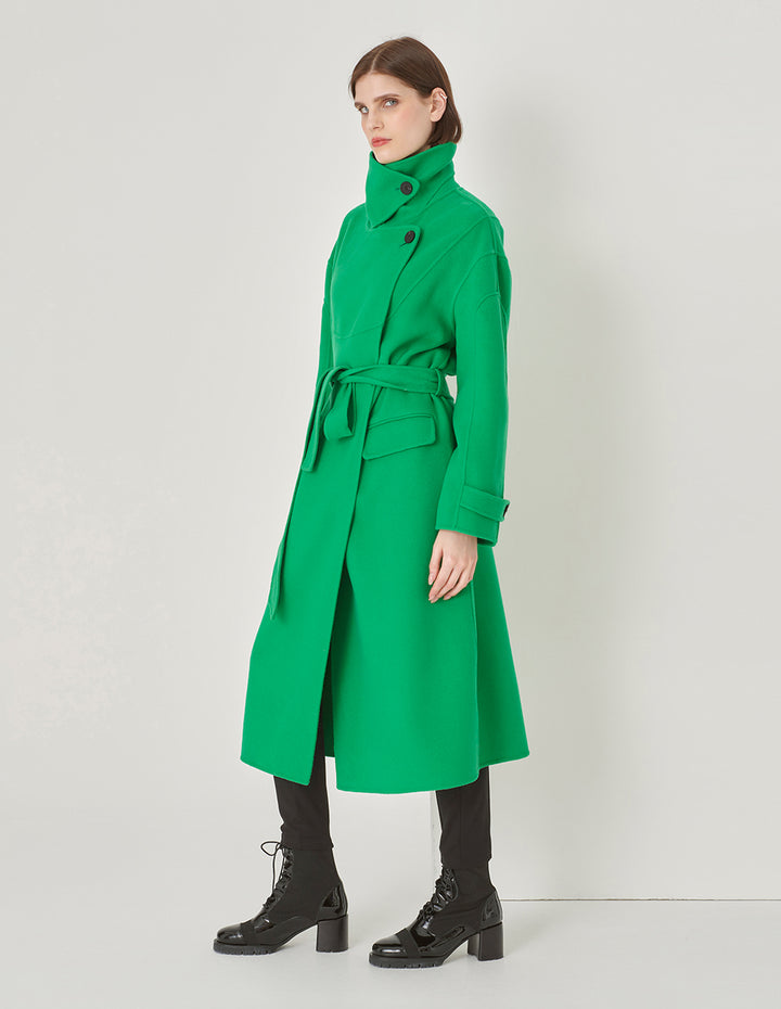 MARYLING Double-Sided Woolen H-Shaped Coat