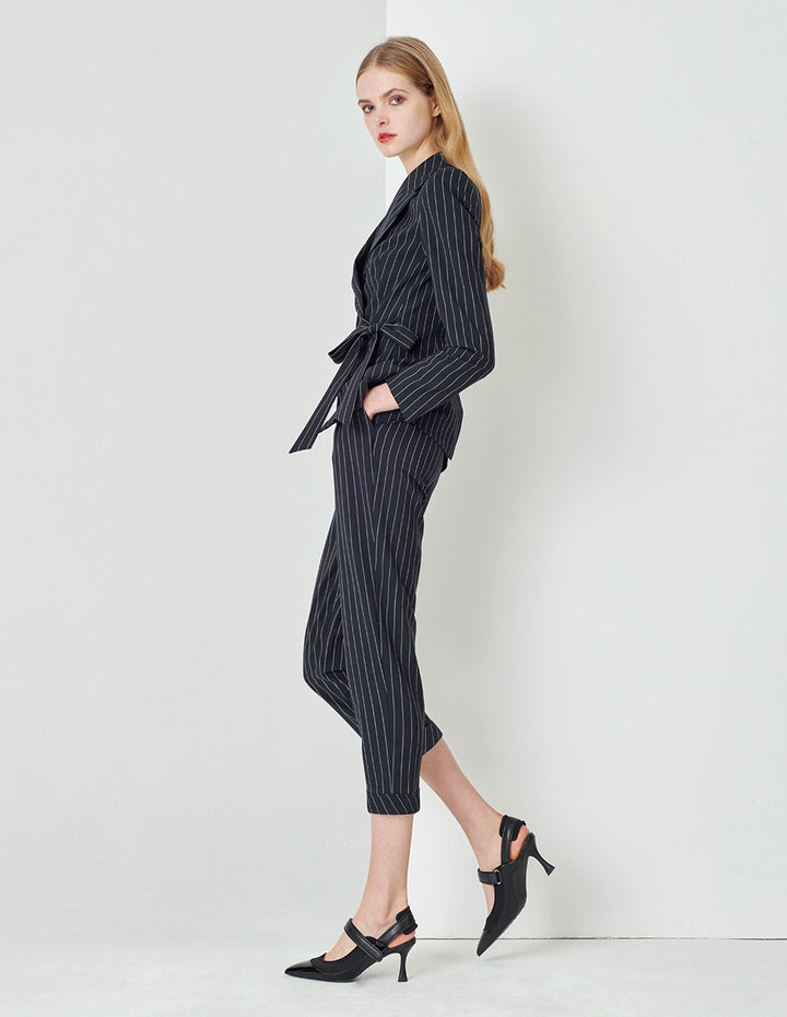 MARYLING Striped Suit Pants