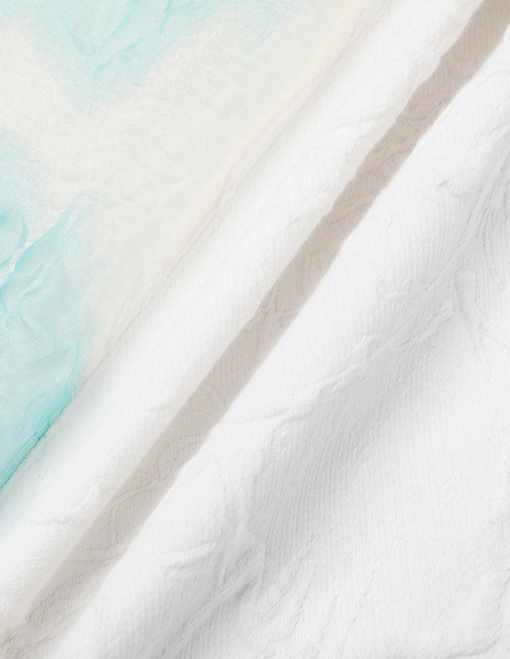 MARYLING Vanilla Green Shoulder Cross Body Dress