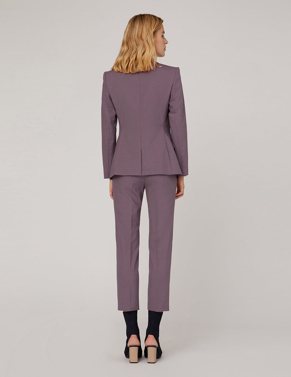 MARYLING CROP LEG SUIT TROUSERS