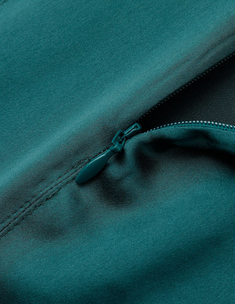 MARYLING Dark Green Tulip Petal Mid Length Skirt