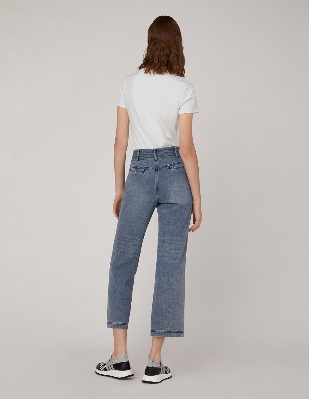 MARYLING Classic round neck logo short sleeve t-shirt