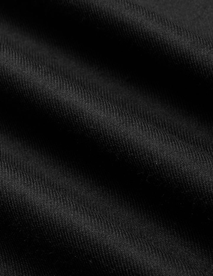 MARYLING Black Straight Fit Suit Pants