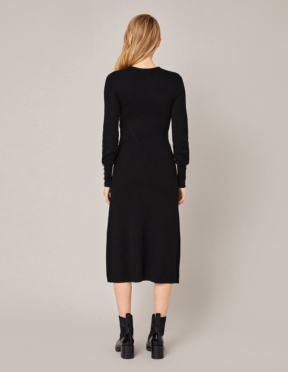 MARYLING A-Line Knitted Dress