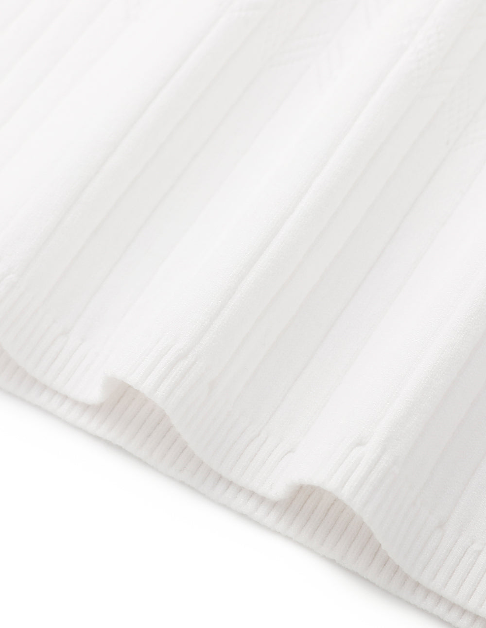 MARYLING Off-White Knit Skirt