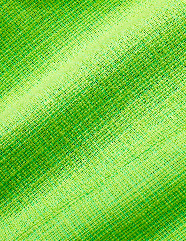 MARYLING Grass Green Pocket Detail Shorts