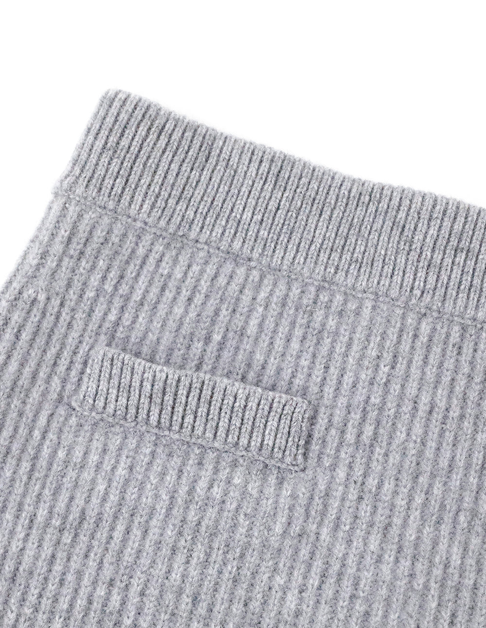 MARYLING Smoke Gray knitted skirt