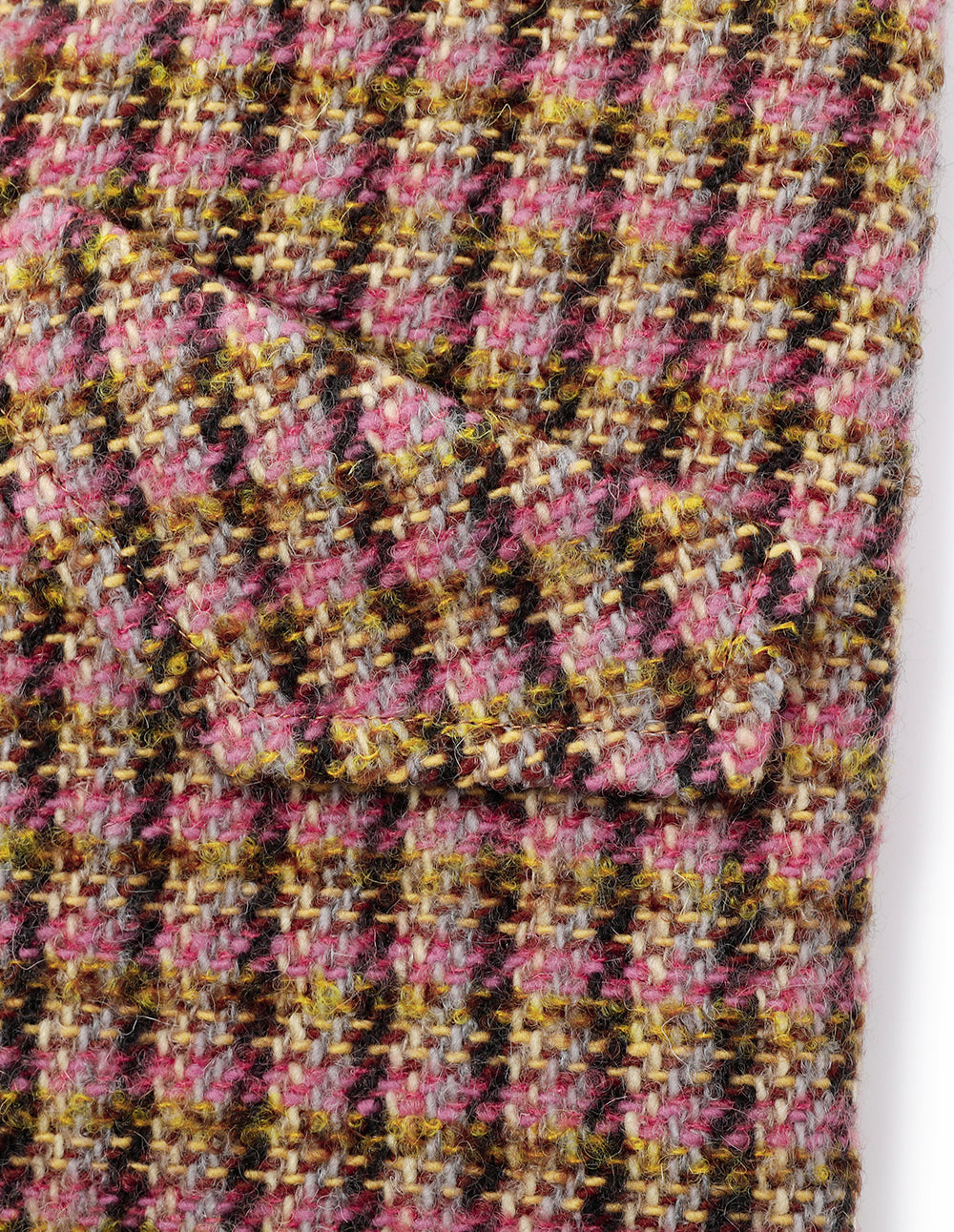 MARYLING Large Lapel Double-Breasted H-Shaped Midi Coat