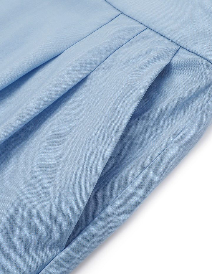 MARYLING  Light Blue Classic Suit Pants