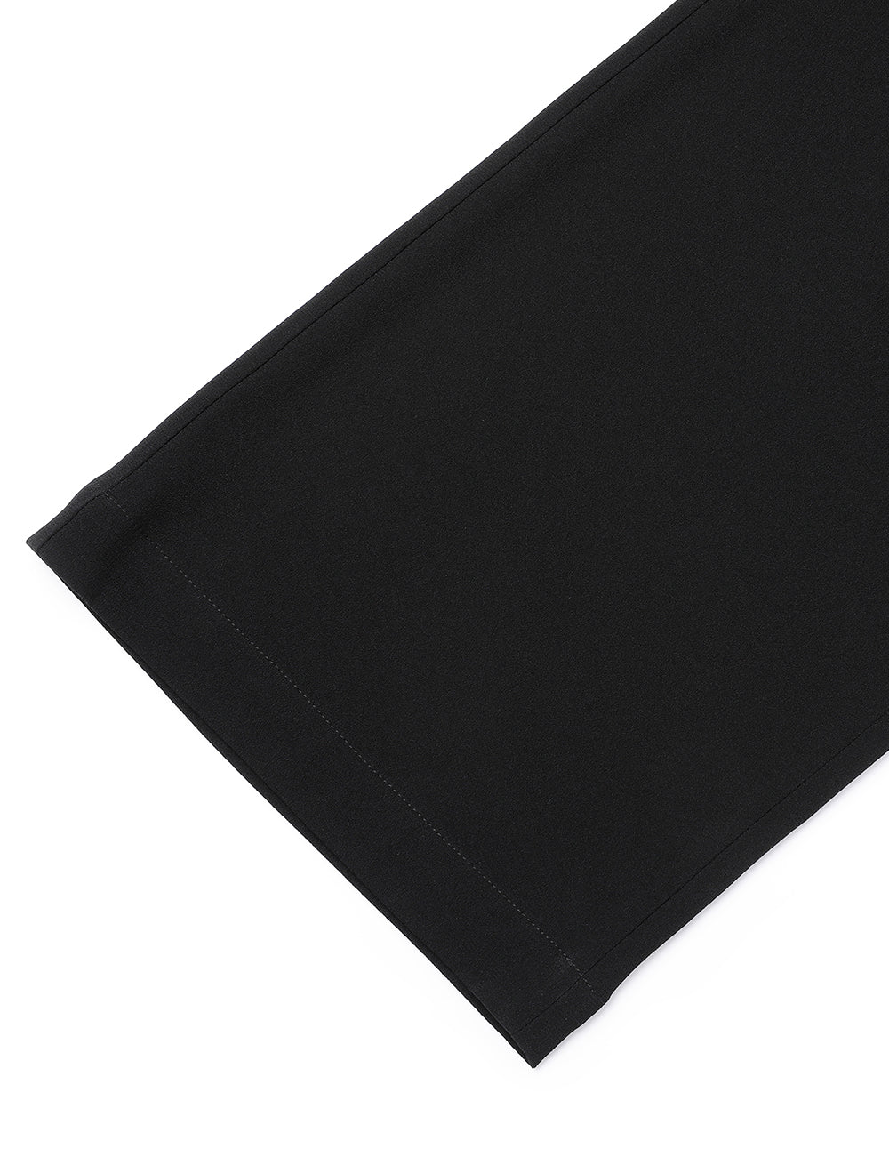 MARYLING Black Classic Straight Trousers