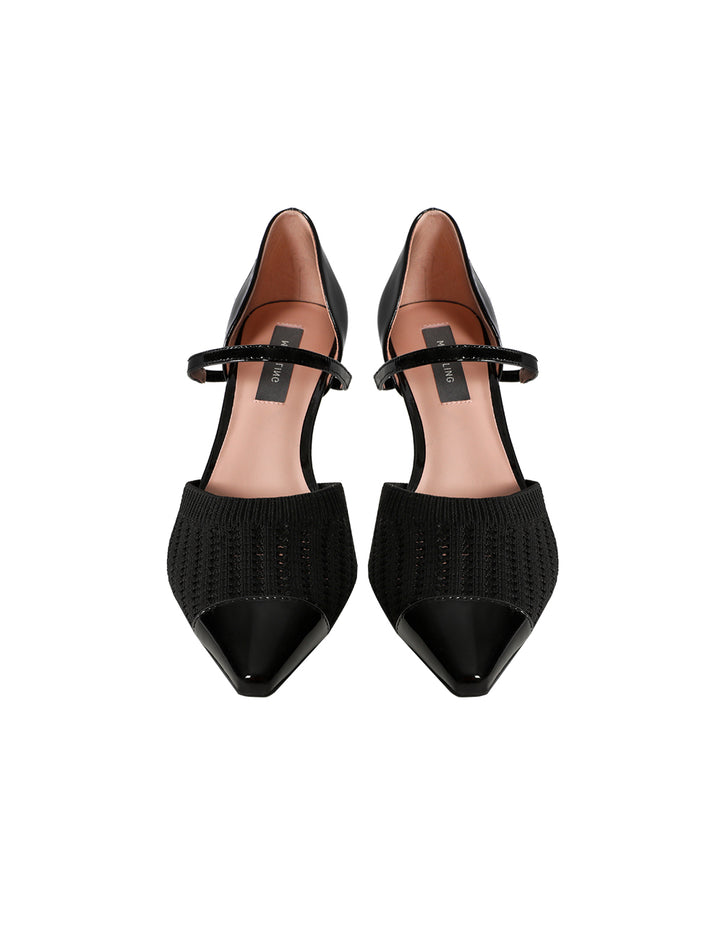 MARYLING Pink Leather Shoes